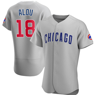 Majestic, Other, Moises Alou All Star Jersey 204 With Cubs Patch